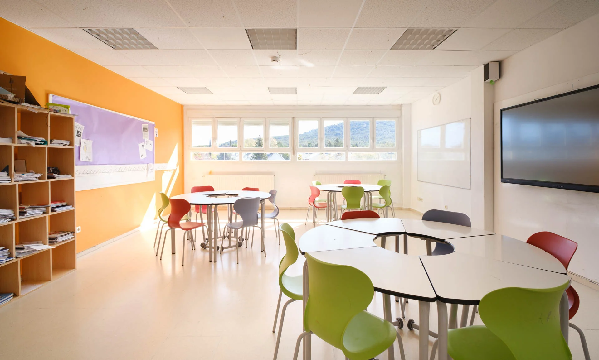 Fontenebro student classroom	