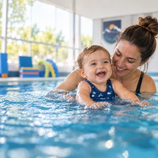 Baby Swimming at Fontenebro